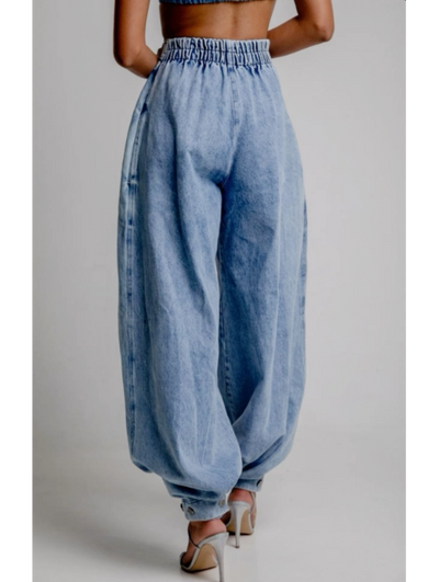 Celesta - Høj Talje Balloon Jeans